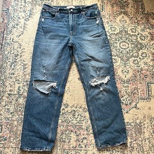 Abercrombie & Fitch 90s straight ultra high rise